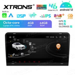 Xtrons IA82AA3LHS Audi A3 8P Android 12