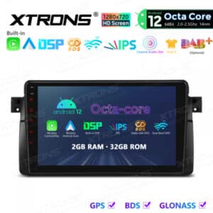 Xtrons PEP9246B 9" Android 12, BMW E46
