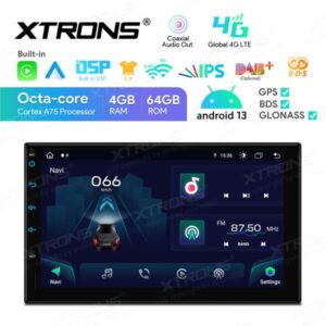 Xtrons TIA723LS yleismallin 2-din Android 13 soitin