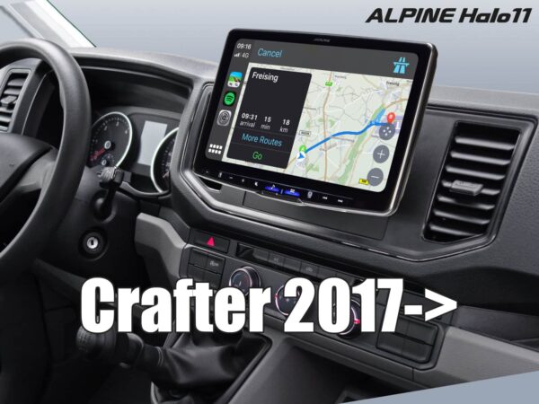 Alpine ILX-F115D-Crafter 11" kosketusnäyttösoitin