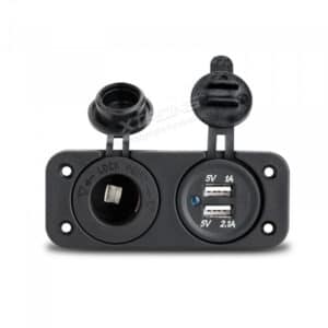 Xtrons tupakansytytinpistoke ja 2x USB