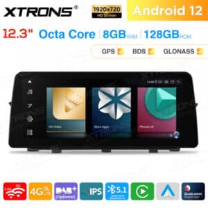 Xtrons QXB22UMB12X1 Androidnäyttö BMW X1 E84 ilman alkuperäistä näyttöä