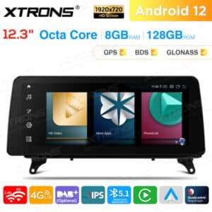 Xtrons QXB22CCB12X5L Androidnäyttö BMW X5 E70 / X6 E71 CCC
