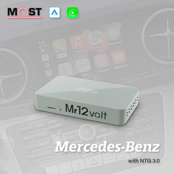 Mercedes S ja CL 2006-2008 NTG3.0 CarPlay ja Android Auto sovite