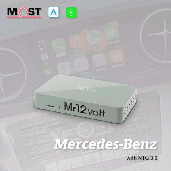 Mercedes S ja CL 2009-2012 CarPlay ja Android Auto sovite