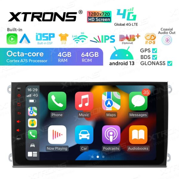 Xtrons IA92CYPLS Android 13 soitin Porsche Cayenne 2003-2010
