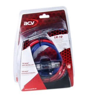 ACV LK-10 vahvistimen johdotus-sarja max 40A / 500W