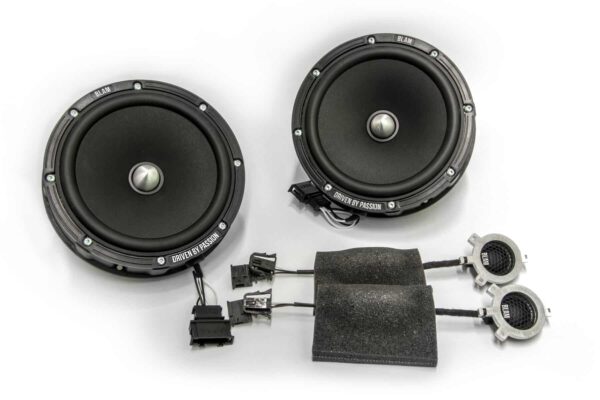 Blam mallikohtainen kaiutinsarja VW Crafter 2 ja Transporter T6.1