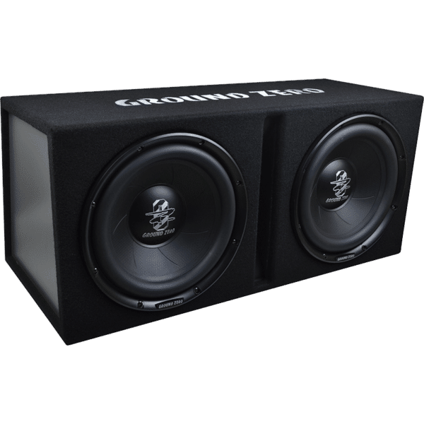 Ground Zero GZIB 2.30BR valmis subbarikotelo 2 x 12" 700W