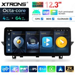 Xtrons 12.3" BMW X1 E84 Android 13