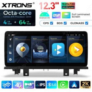 Xtrons 12.3" BMW X1 F48 NBT EVO Android 13