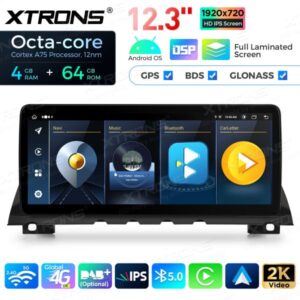 Xtrons 12.3" BMW 7-sarja NBT Android 13