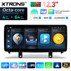 Xtrons 12.3" BMW X5 F15 / X6 F16 NBT Android 13