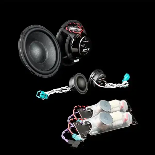 Gladen Generic 100.2, 4" 2-tie erillissarja