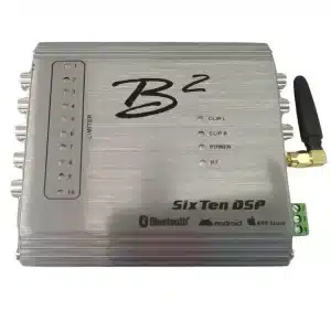 B2 Audio SixTen DSP 10-kanavainen DSP Bluetoothilla ja älypuhelinohjauksella