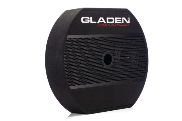 Gladen 8" matala koteloitu subwoofer varapyörätilaan 300W