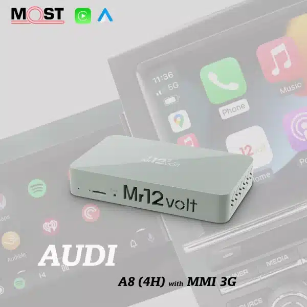 Audi MMI 3G/3G+ CarPlay & Android Auto Interface A8 (4H)