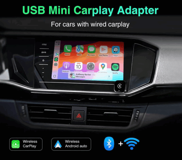 Langaton CarPlay & Android Auto adapteri