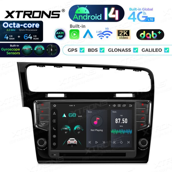 Xtrons VW Golf 7 Android 14 soitin
