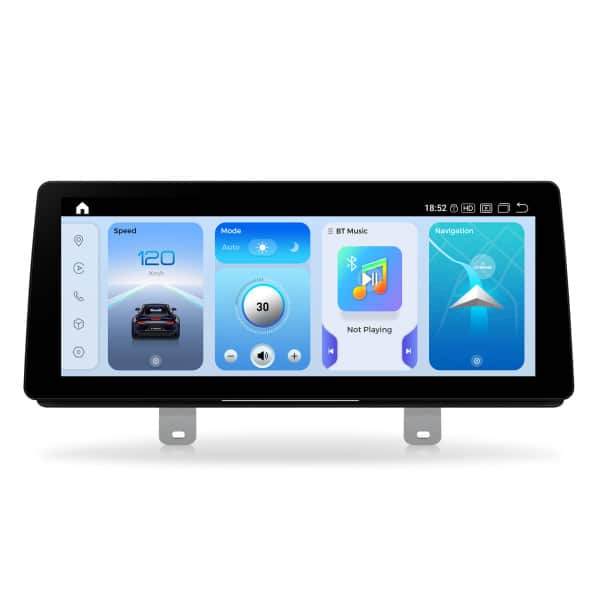 Xtrons 12.3" BMW 5-sarja G30/G31 NBT EVO Android 13, 8+128GB, QHD 2K IPS