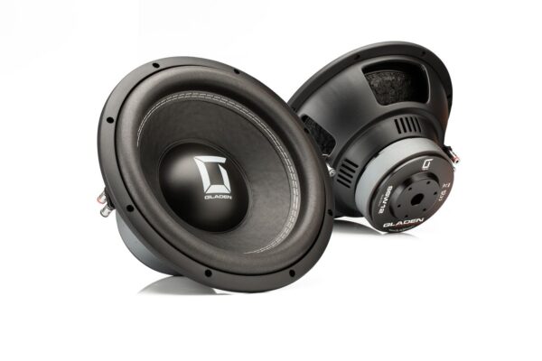 Gladen Sigma 12, subwoofer 2 + 2 Ohm 500W RMS, Uutuus