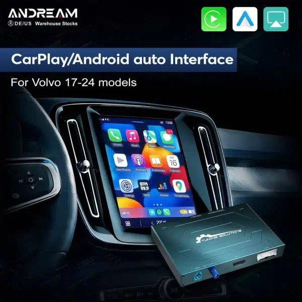 Volvo Langaton CarPlay ja Android Auto-sovite