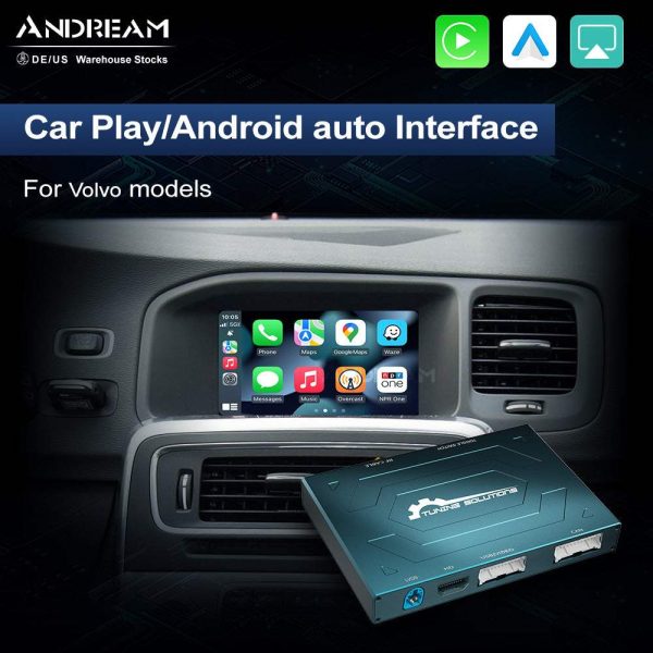 Volvo Langaton CarPlay ja Android Auto-sovite